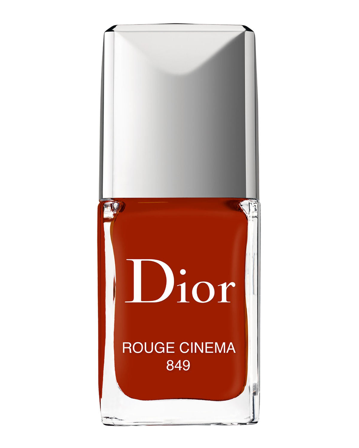 Christian Dior, Vernis, Efect de gel, Lac de unghii, 849, Cinema Rouge, 10 ml