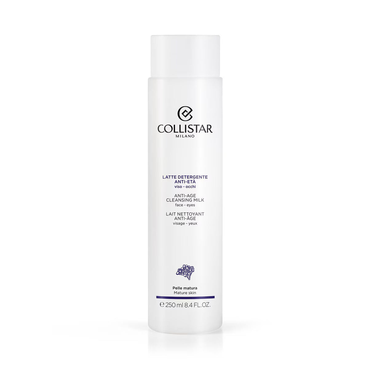Collistar lapte demachiant antioxidant anti-age pentru fata, 250 ml