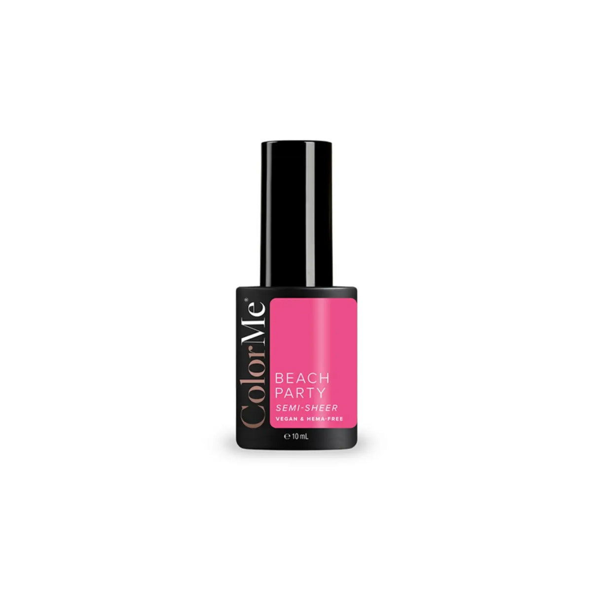 ColorMe Cosmetics Beach Party Semi-Sheer oja semipermanenta Translucent, 10 ml ColorMe Cosmetics