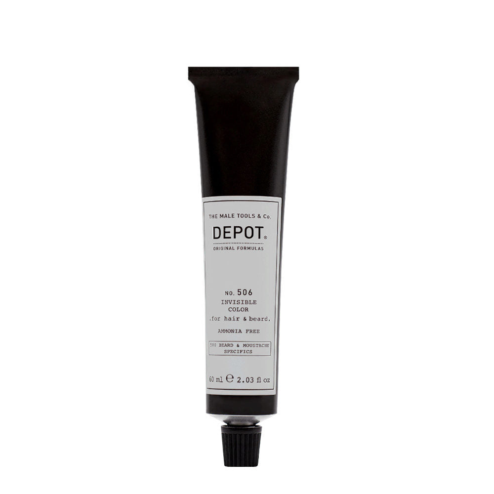 Depot 500 Beard & Mustache Specifics No. 506 vopsea barba Titanium, 60 ml