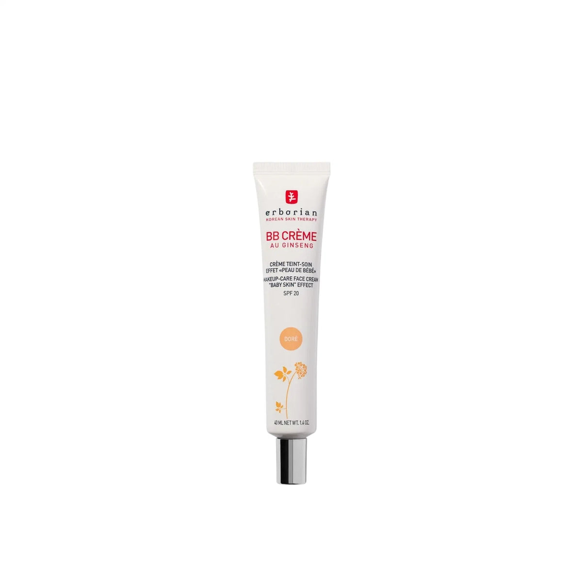 Erborian BB Creme cu ginseng Dore SPF 20, 40 ml