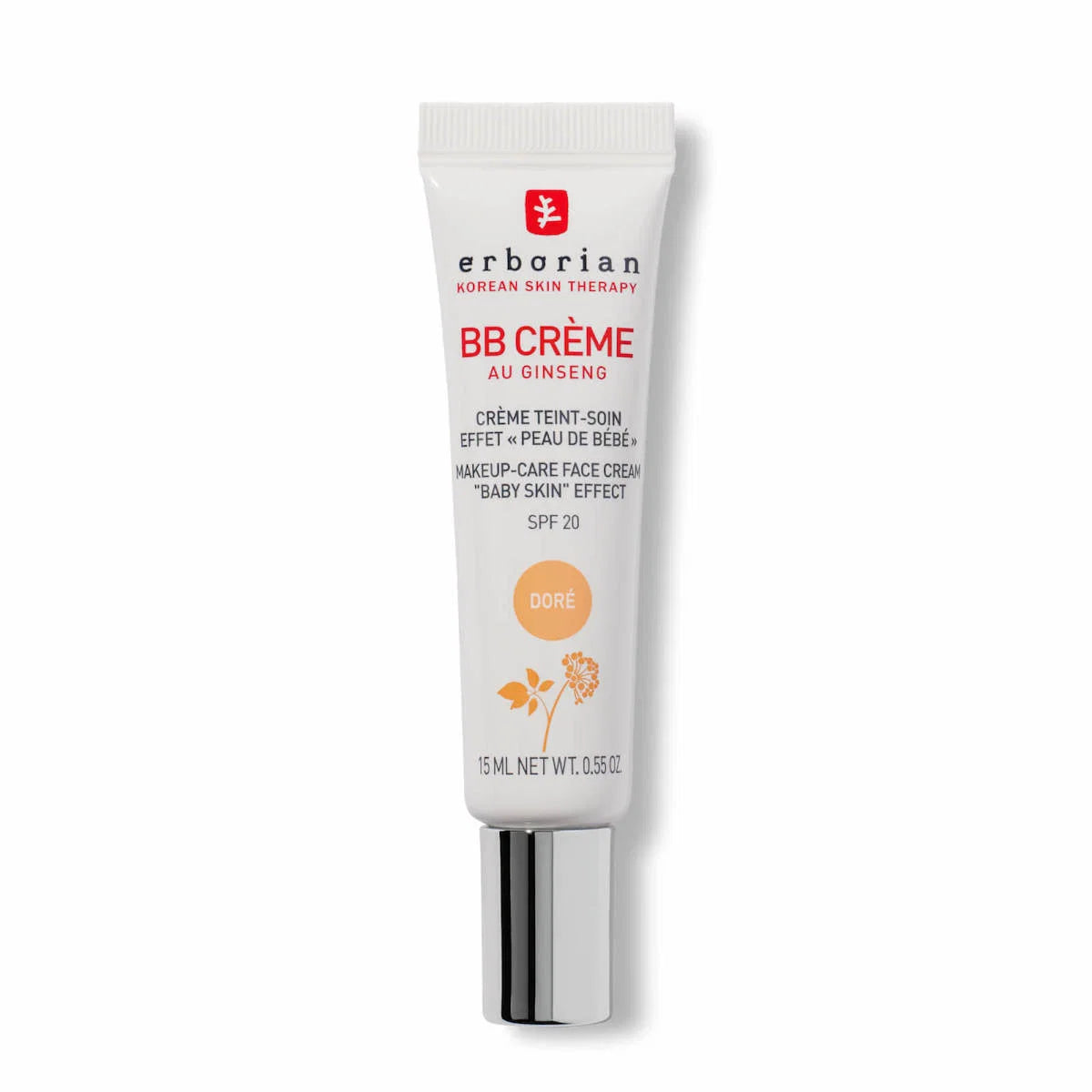 Erborian BB Creme cu ginseng Dore SPF 20, 15 ml