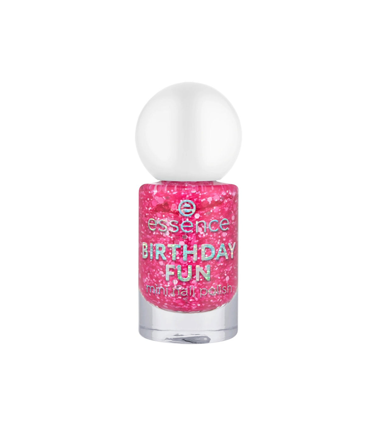 Essence Birthday Fun oja glitter, miniatura 5 ml