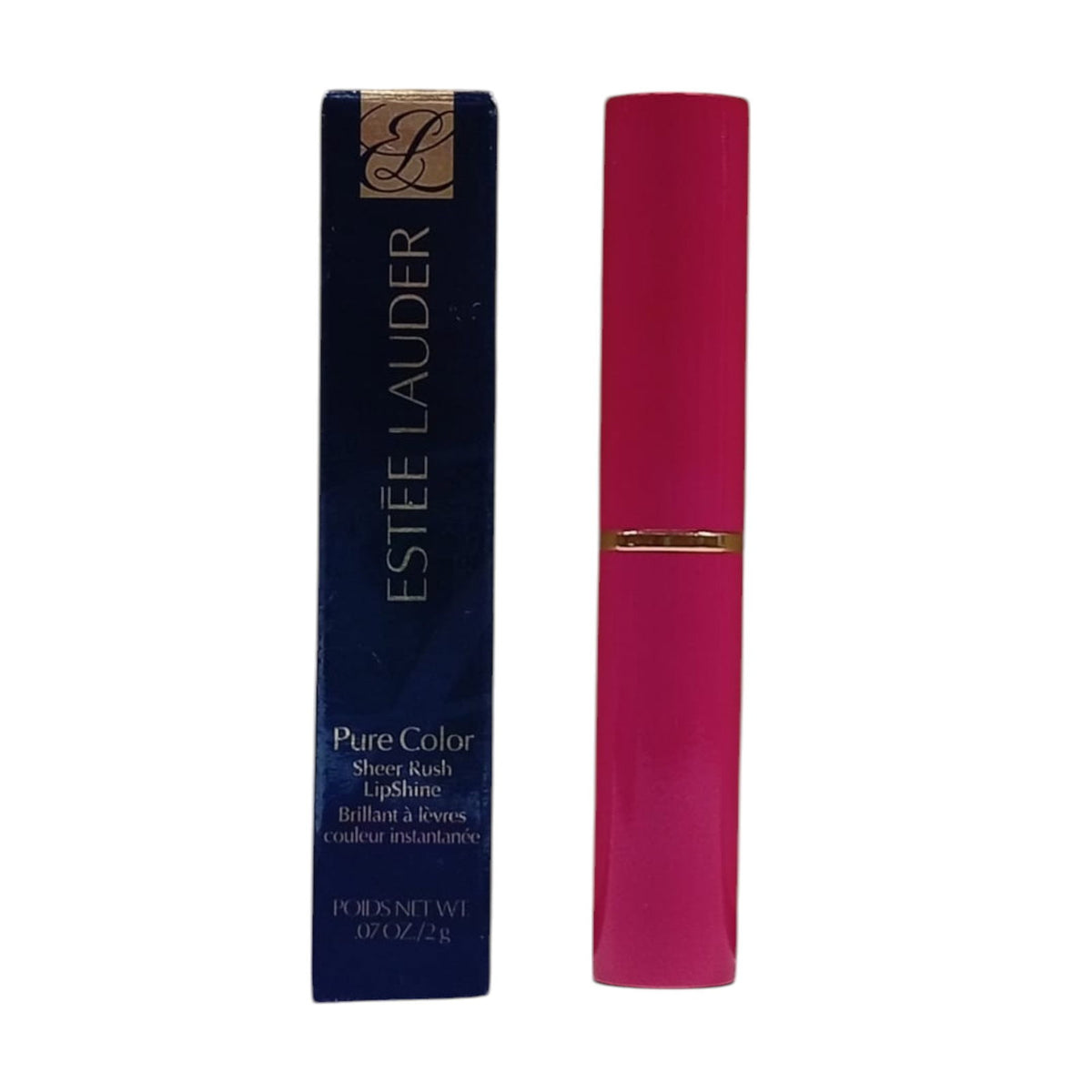 Estee Lauder Pure Color Sheer Rush luciu de buze Pink Patent, 2 g