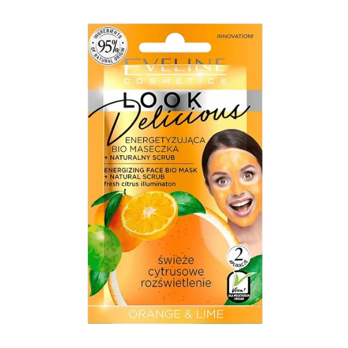 Eveline Cosmetics Look Delicious masca exfolianta, 10 ml Eveline Cosmetics