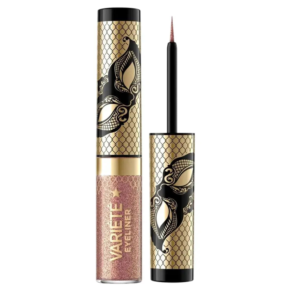 Eveline Cosmetics Variete tus de ochi rezistent la apa 01 Sparkle Gold, 4 ml Eveline Cosmetics