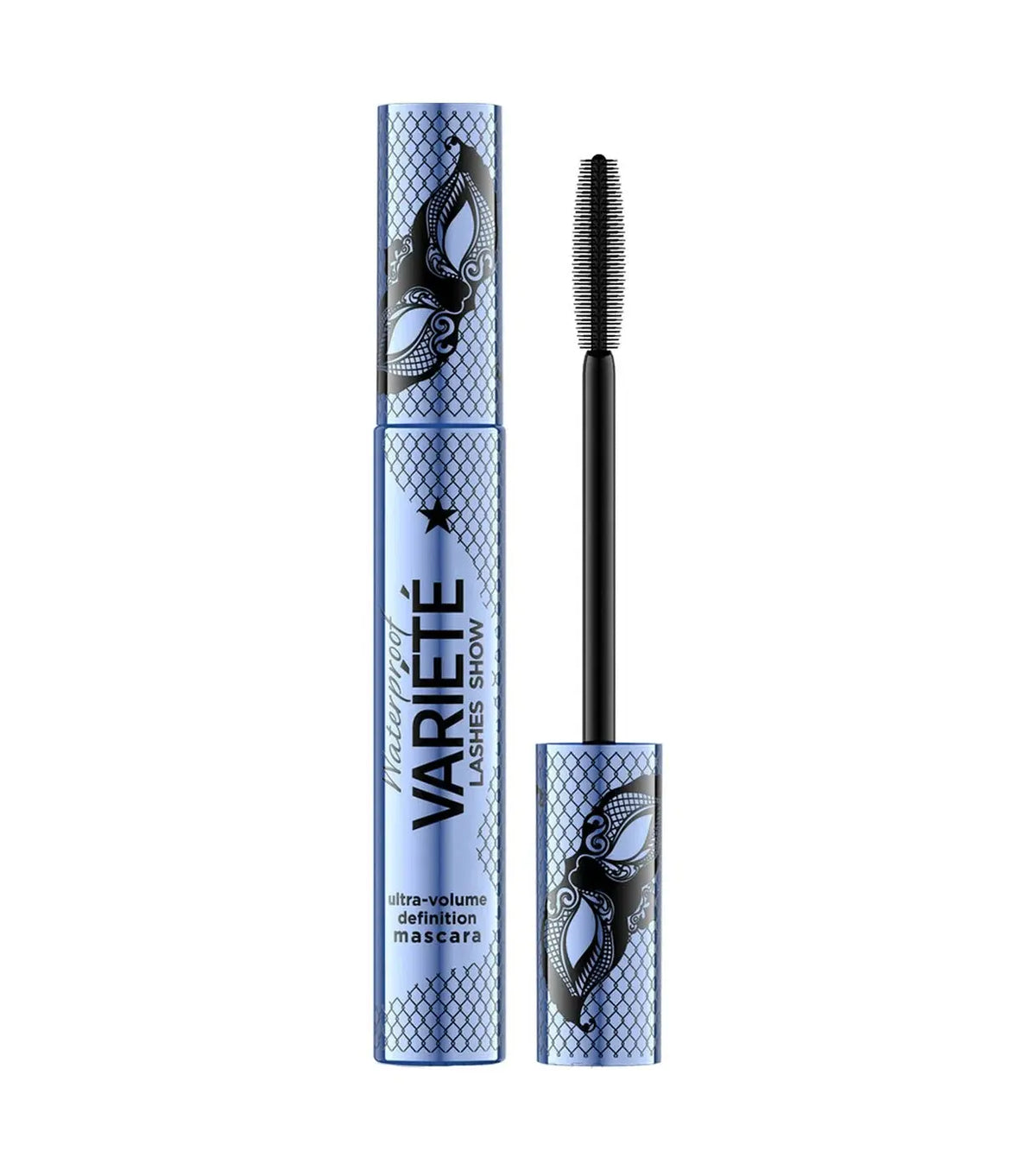 Eveline Cosmetics Variete rimel rezistent la apa pentru volum Intense Black, 10 ml Eveline Cosmetics