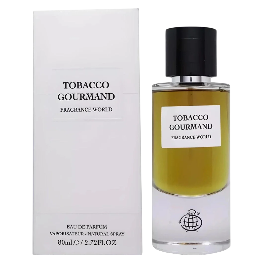 Fragrance World Tobacco Gourmand apa de parfum unisex, 80 ml