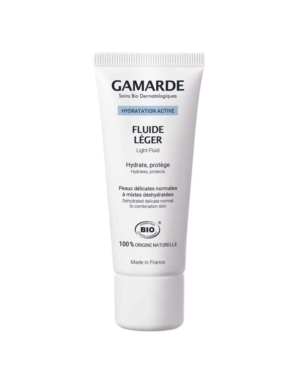 Gamarde fluid bio hidratant pentru fata, 40 ml