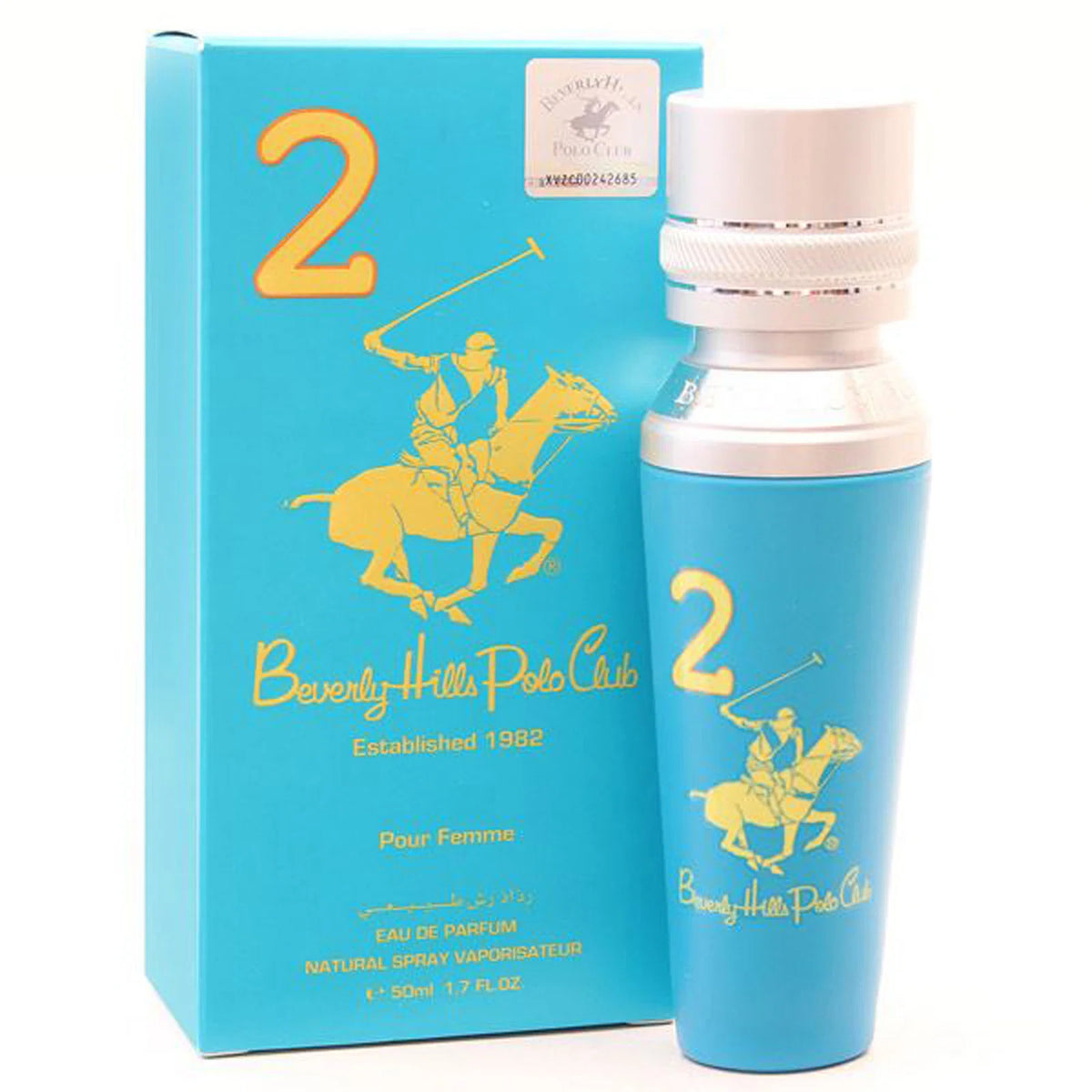 Beverly Hills Polo Club No. 2 apa de parfum femei, 50 ml