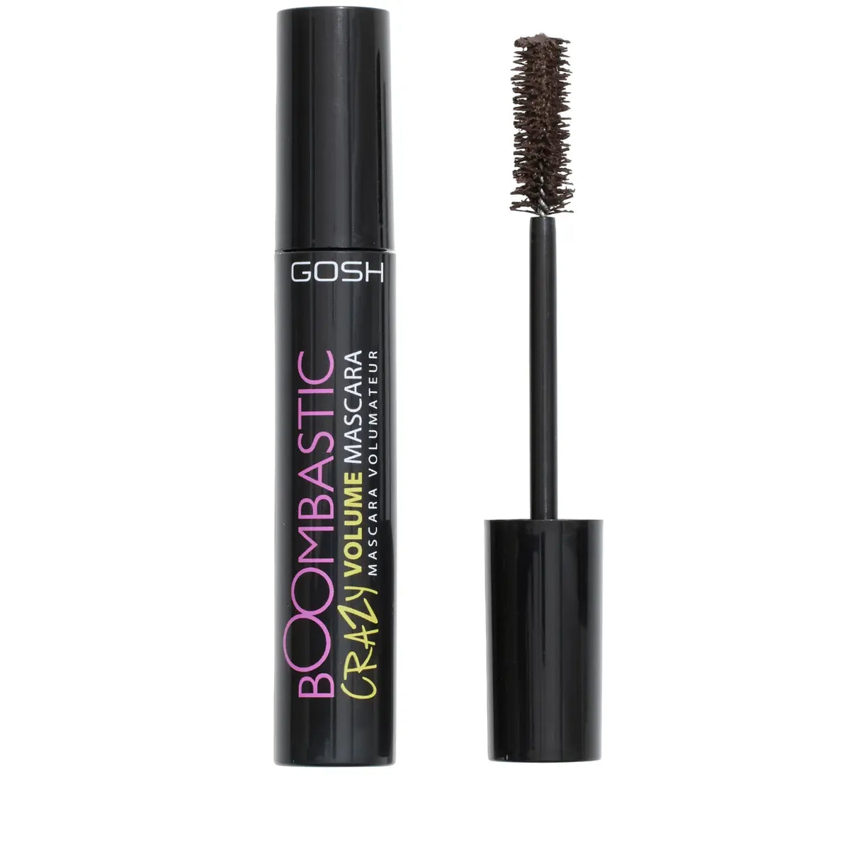 Gosh Boombastic Crazy rimel pentru volum 005 Chocolate Brown, 13 ml Gosh