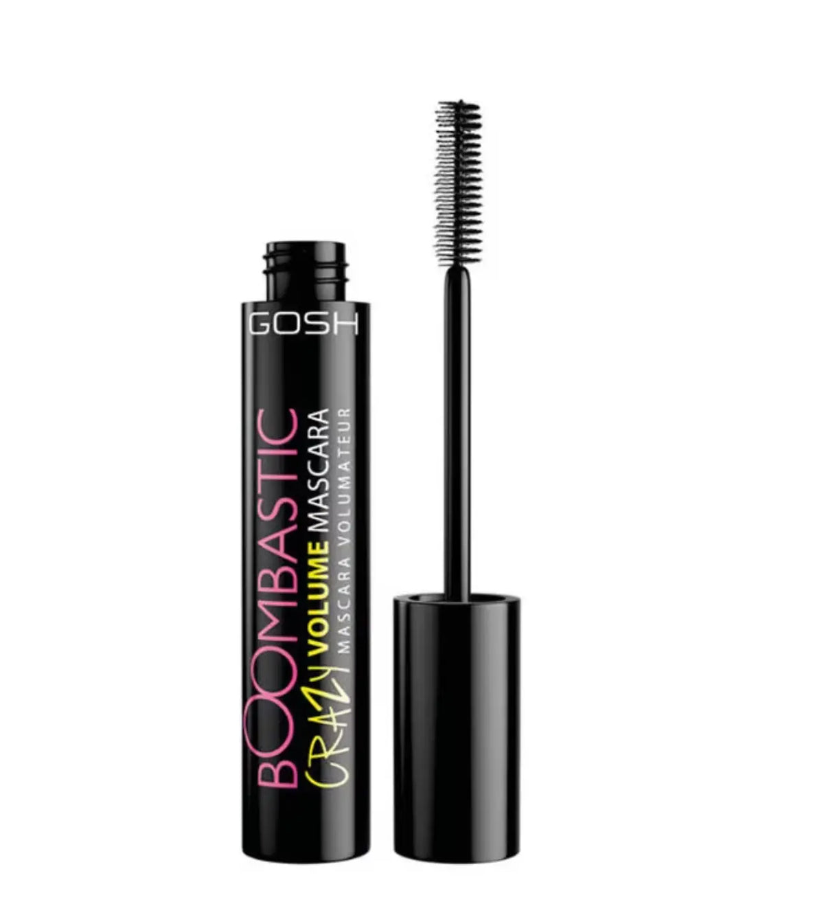 Gosh Boombastic Crazy rimel pentru volum 001 Extreme Black, 13 ml Gosh