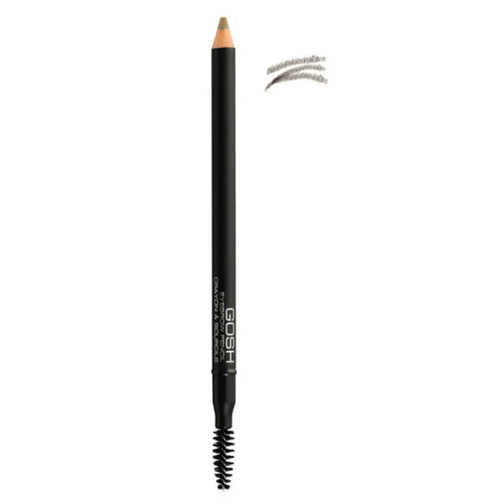 Gosh Defining Brow creion de sprancene cu perie 03 Grey Brown, 1.2 g Gosh