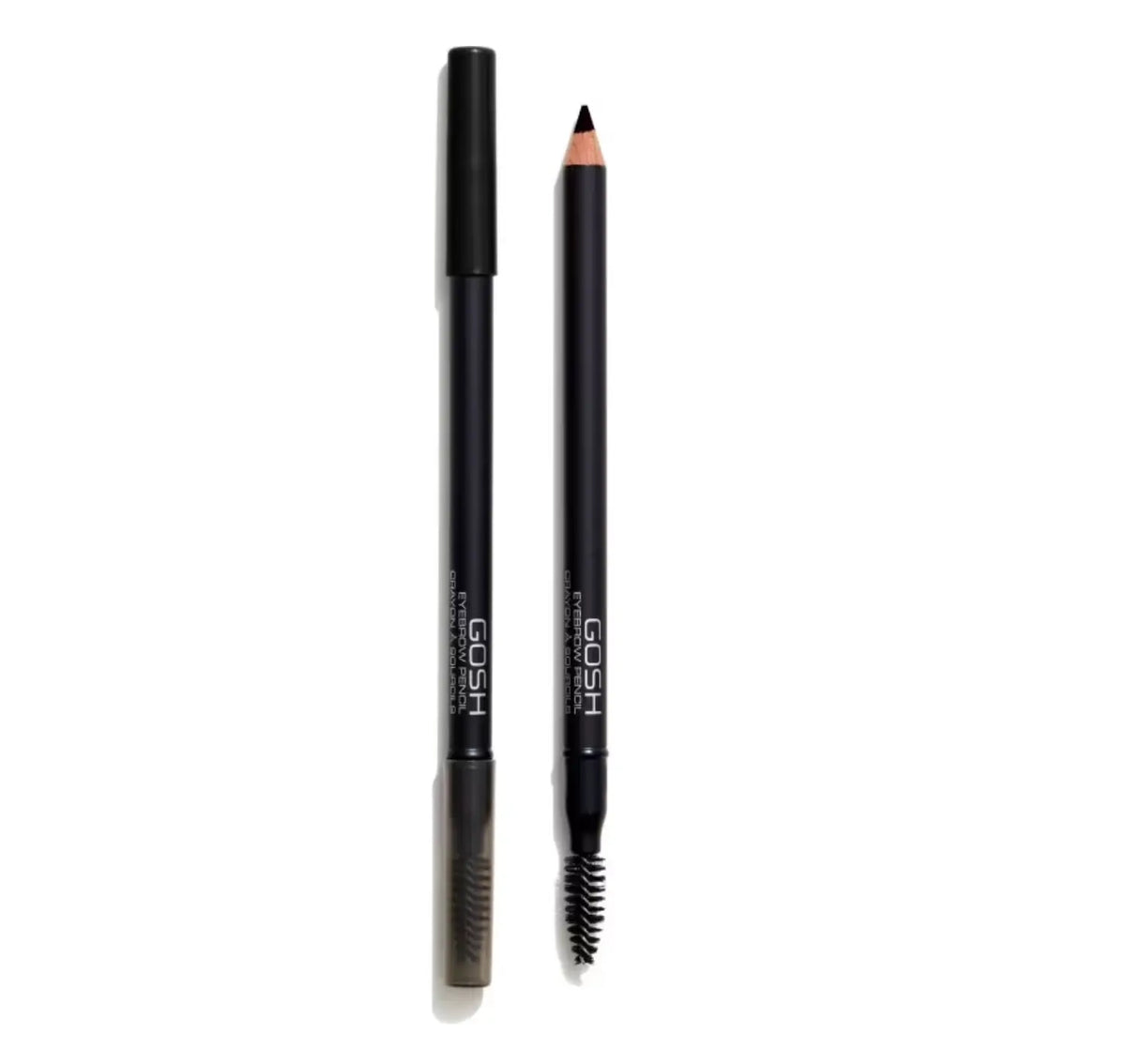 Gosh creion de sprancene cu perie 02 Black, 1.2 g Gosh