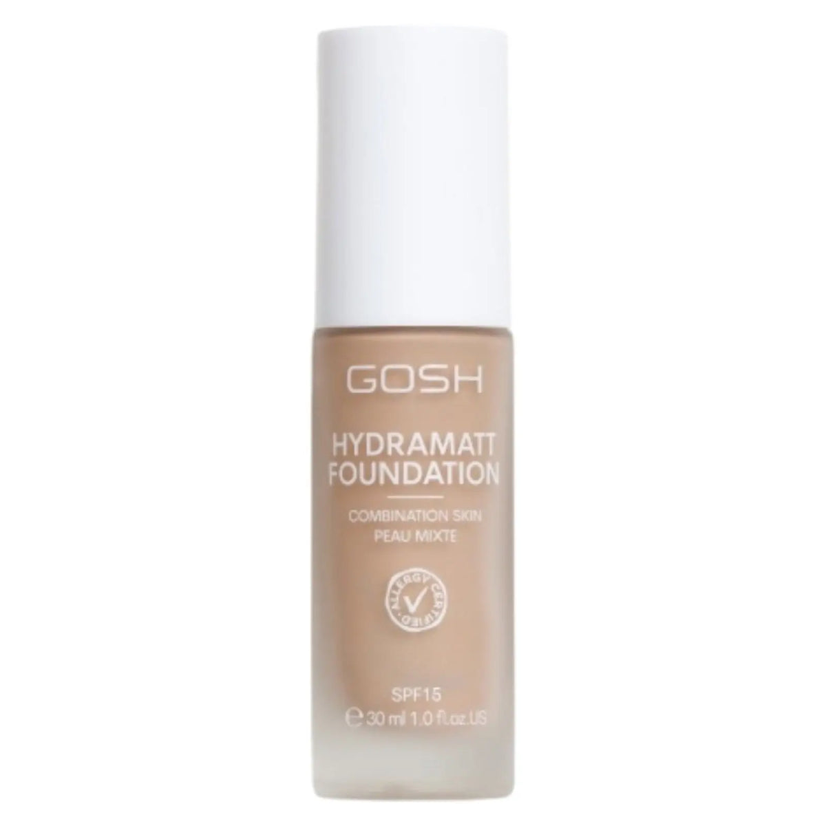 Gosh Hydramatt fond de ten lichid mat 010R Light Dark SPF 15, 30 ml Gosh