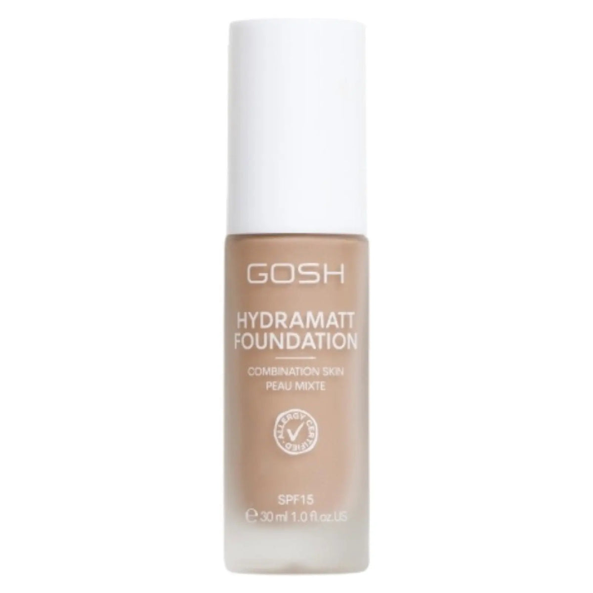 Gosh Hydramatt fond de ten lichid mat 012N Medium Dark SPF 15, 30 ml Gosh