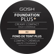 Gosh Plus fond de ten compact 002 Ivory, 9 g Gosh