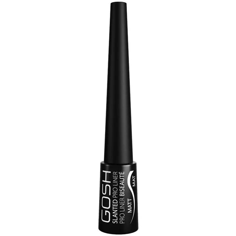 Gosh Slanted Pro tus de ochi 002 Matte Black, 3 ml Gosh