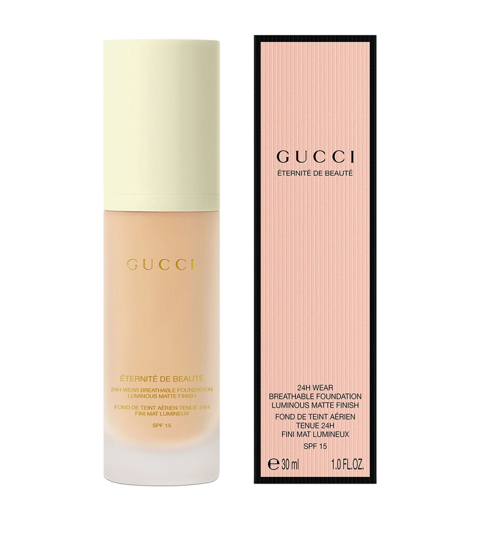 Gucci, Eternite De Beaute, Mat, Fond de ten lichid, 170W, SPF 15, 30 ml