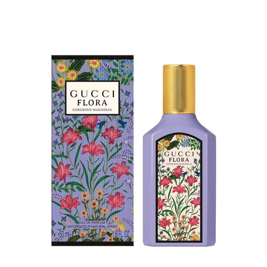 Gucci, Flora Gorgeous Magnolia, Apă de parfum, Pentru femei, 50 ml
