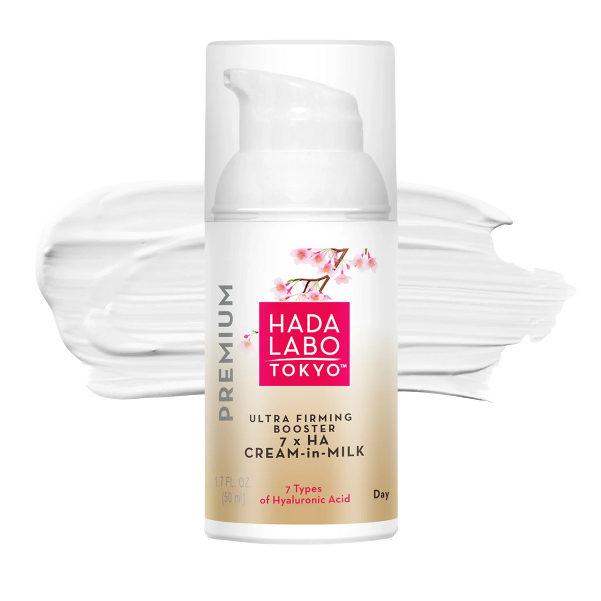 Hada Labo Tokyo Premium 7 x HA crema lapte, 50 ml