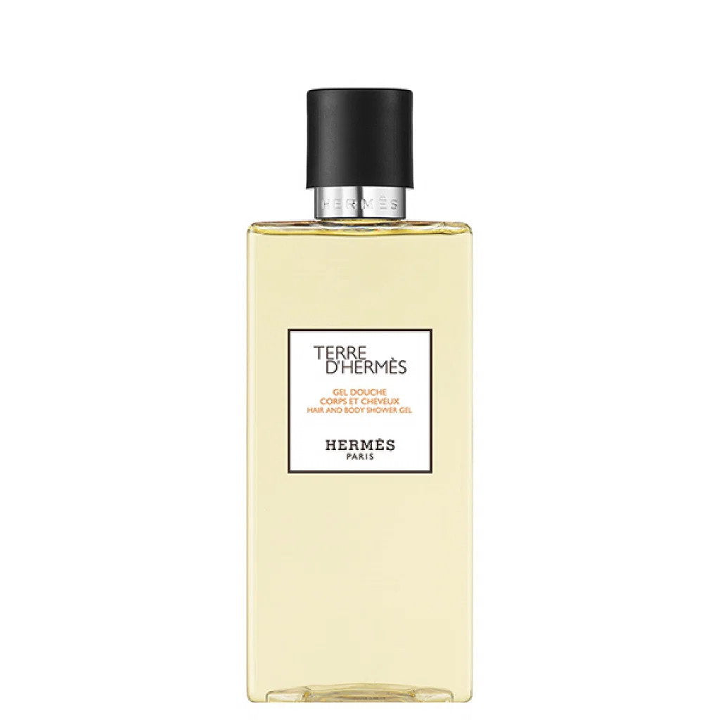 Hermes, Terre d'Hermes, Gel de duș și șampon 2 în 1, 200 ml *Tester