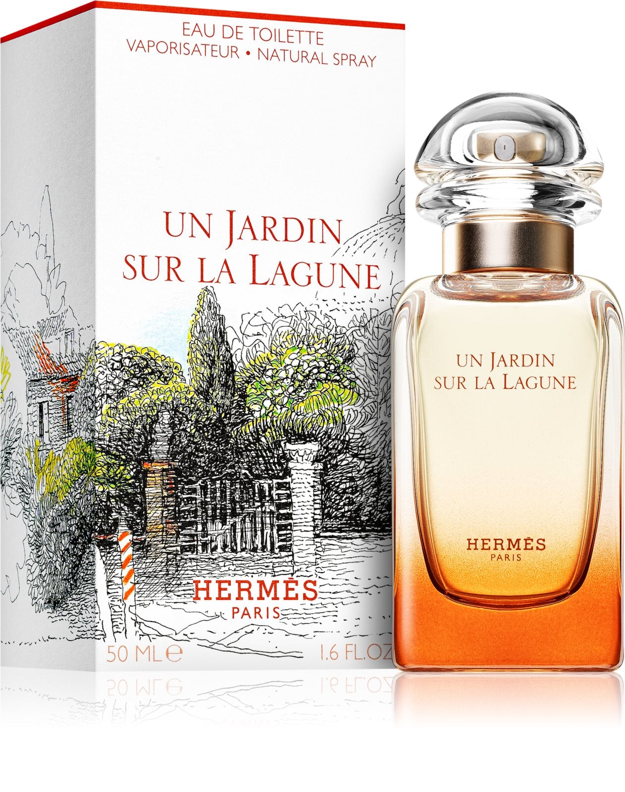 Hermes, Un Jardin Sur La Lagune, Apă de toaletă, Unisex, 50 ml