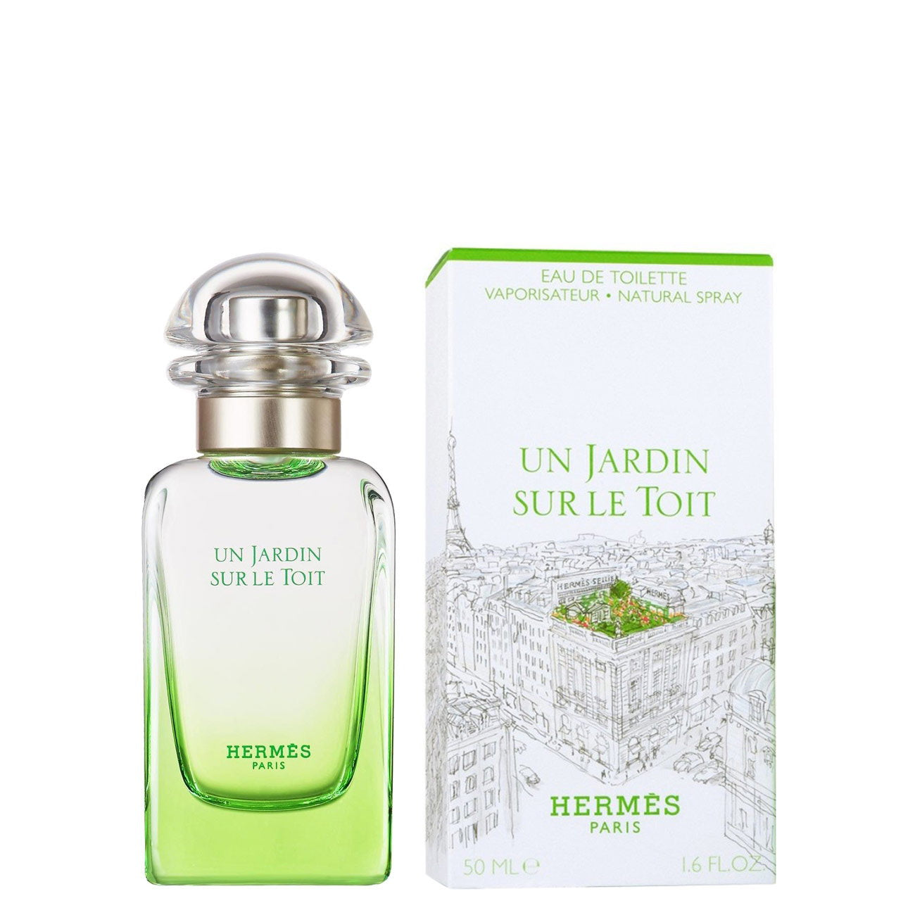 Hermes, Un Jardin Sur Le Toit, Apă de toaletă, Unisex, 50 ml