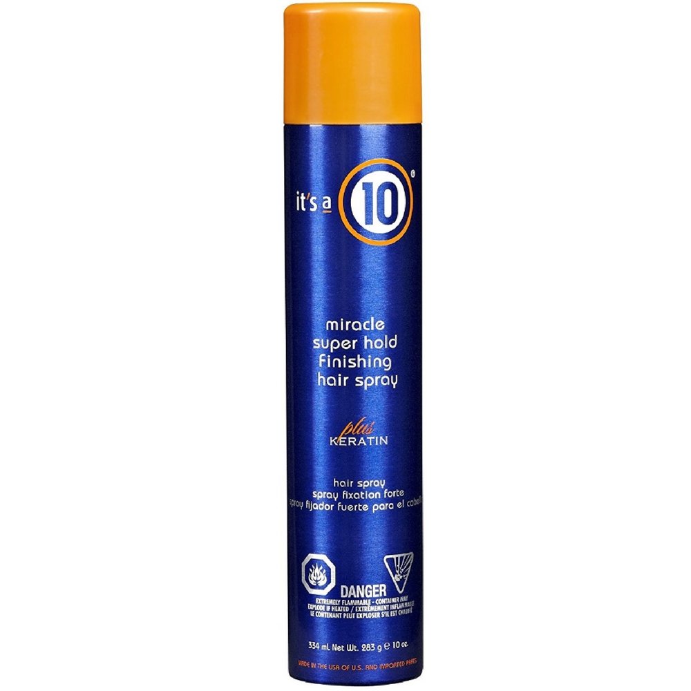It's a 10 Miracle Super Hold fixativ cu keratina, 334 ml