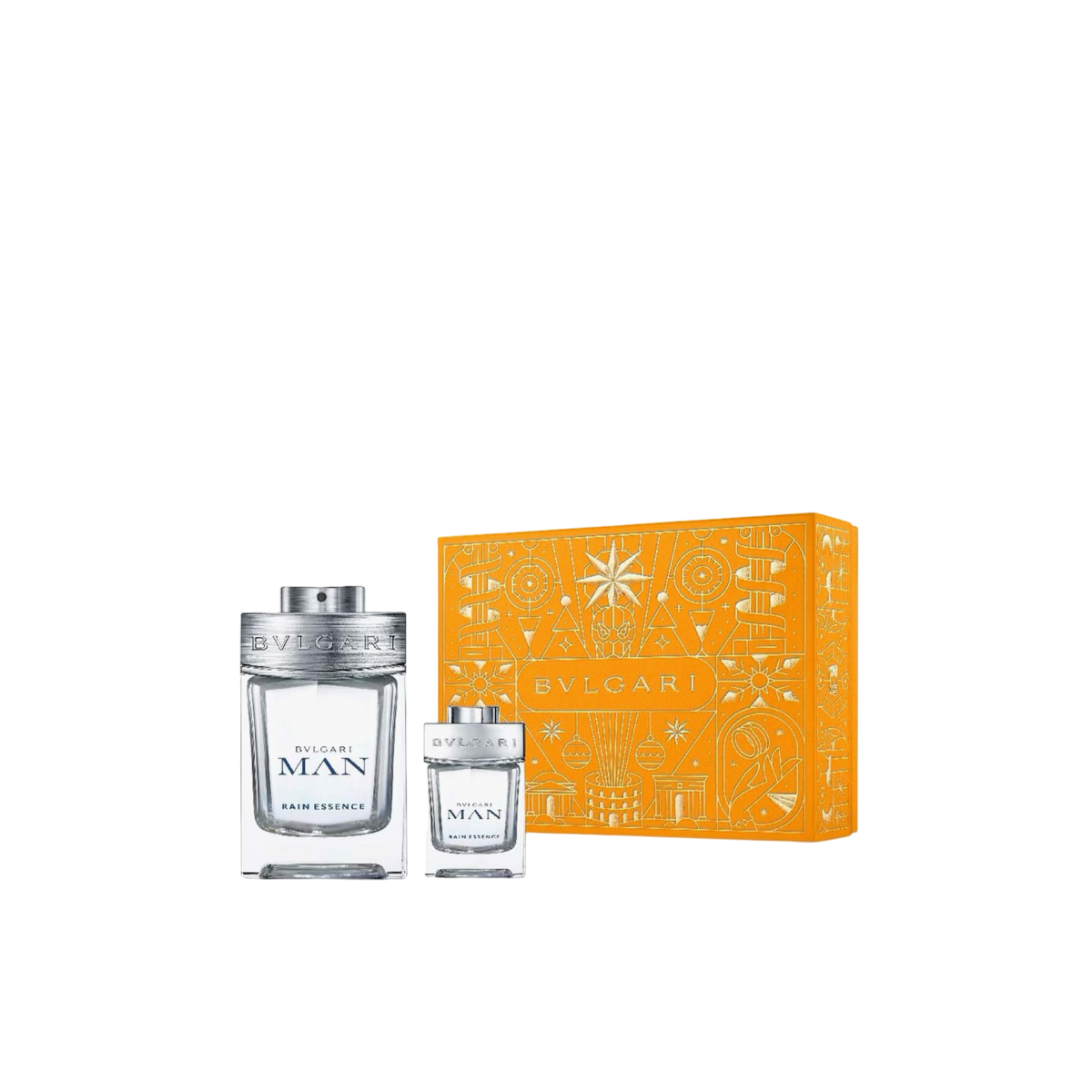 Juice Fragrance Xmas 2024 Set Bvlgari: Rain Essence, Eau De Parfum, For Men, 100 ml + Rain Essence, Eau De Parfum, For Men, 15 ml *Miniature