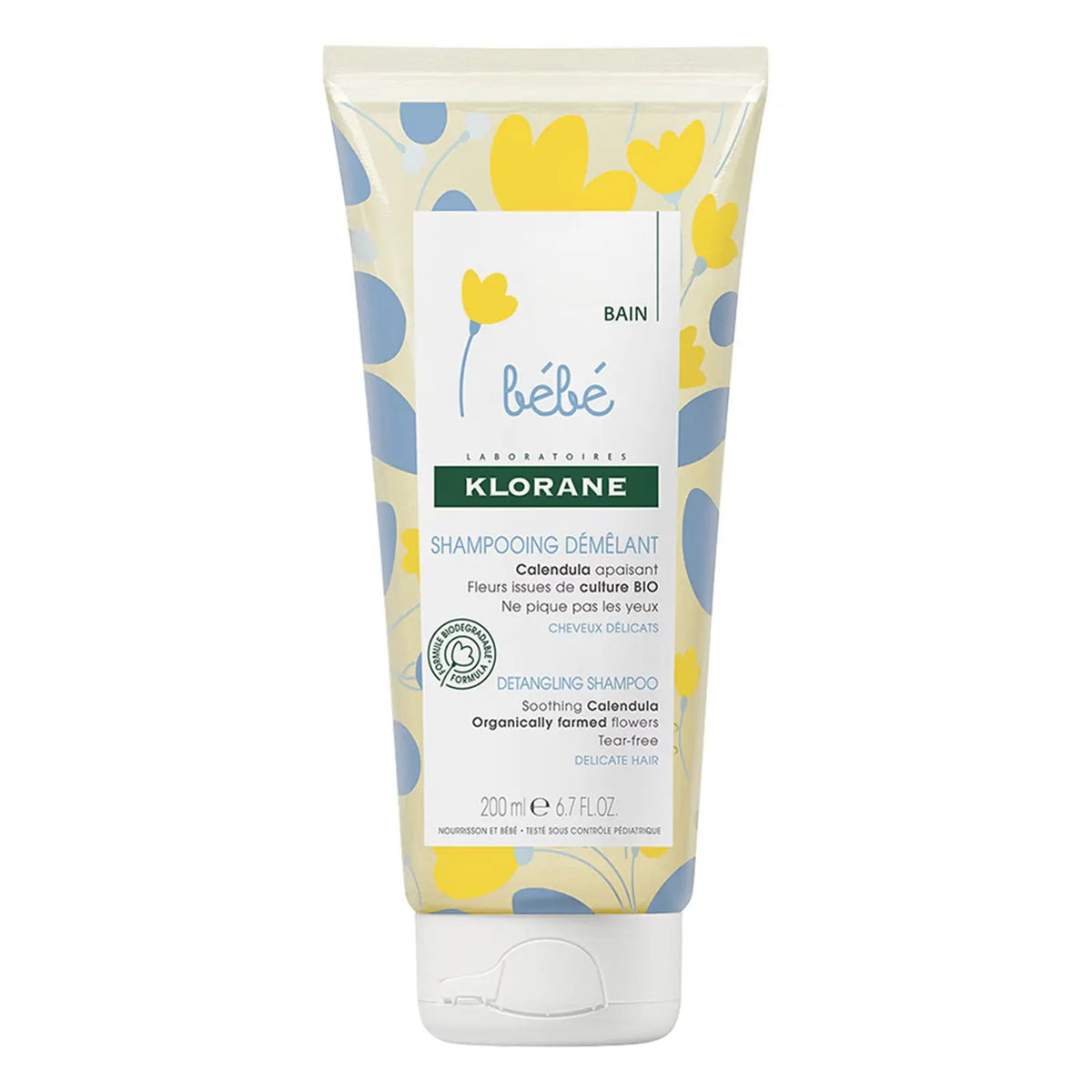Klorane Baby Sampon catifelare, 200 ml Klorane