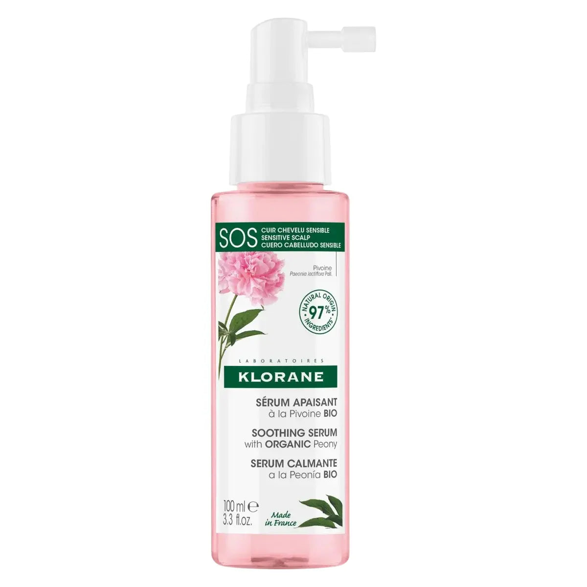Klorane Ser pentru scalp cu extract de bujor, 100 ml Klorane