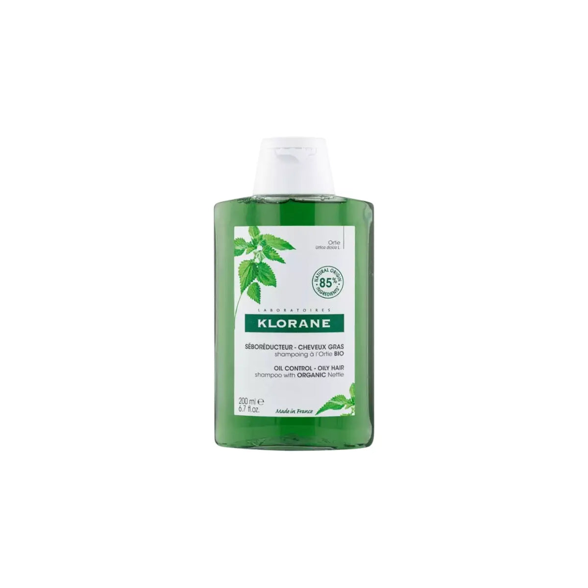 Klorane Nettle Sampon pentru par gras, 200 ml Klorane