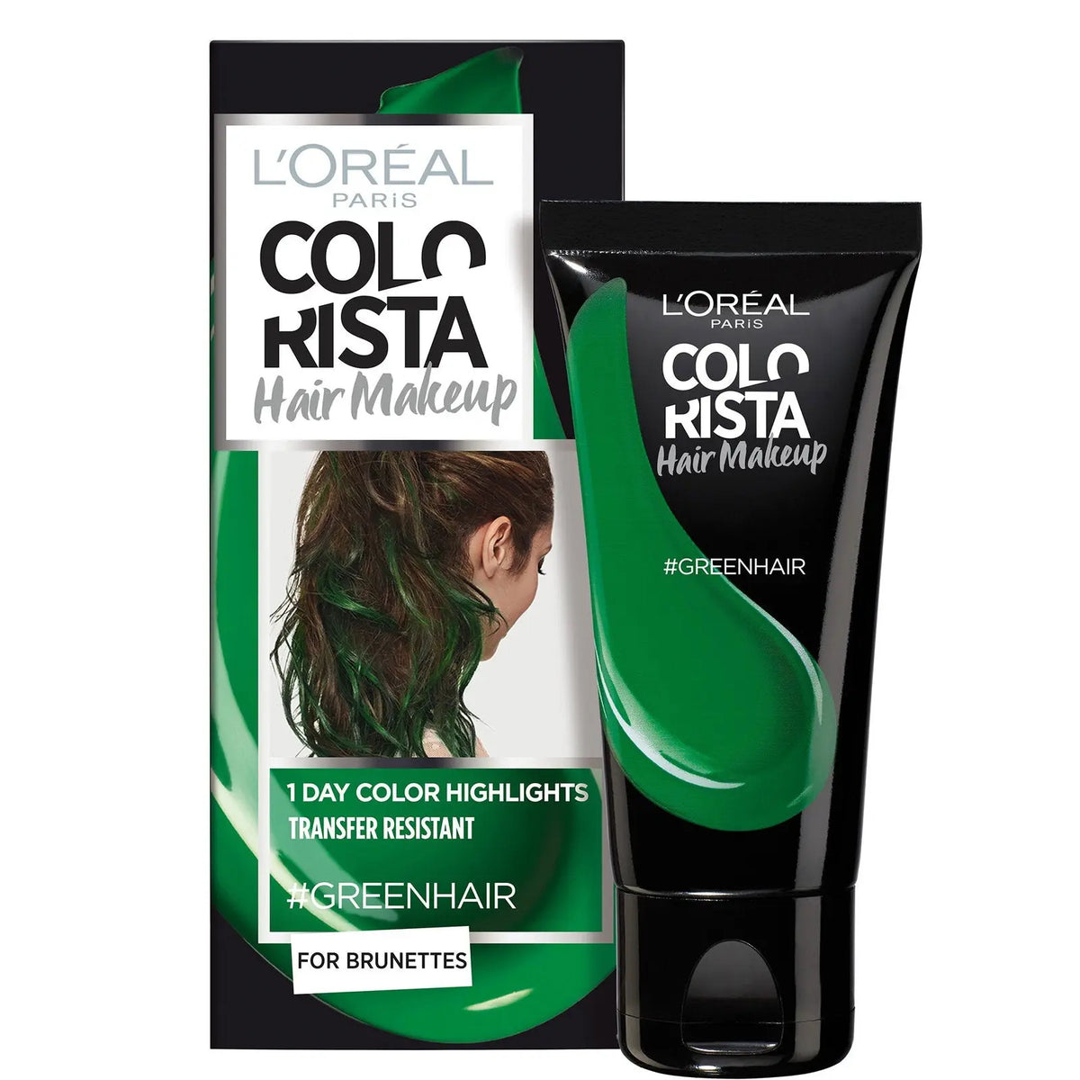 L'Oreal Paris Colorista Hair Makeup vopsea de par Green, 30 ml L`Oreal Paris