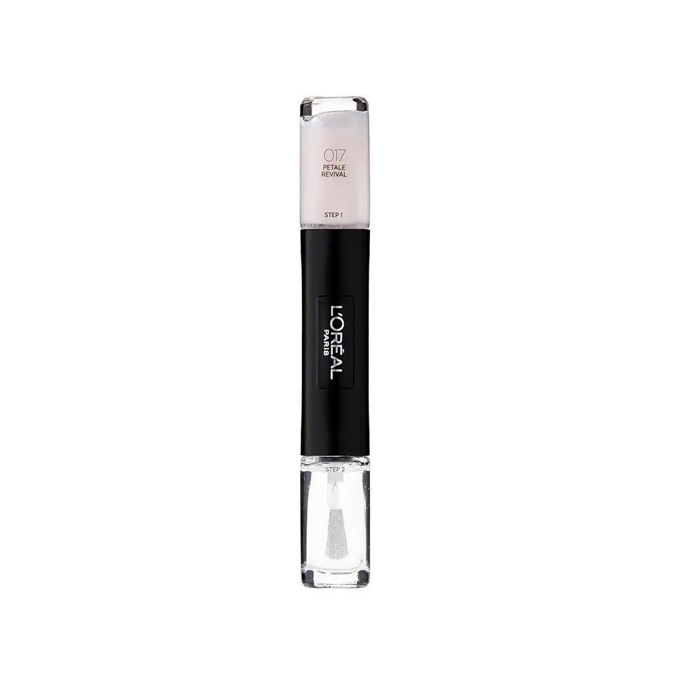 L'Oreal Paris Infallible oja 2 in 1 cu efect de gel 017 Petale Revival, 2 x 5 ml L'Oreal Paris