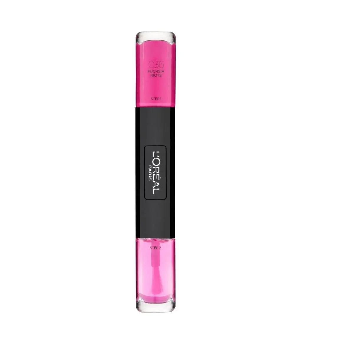 L'Oreal Paris Infallible oja 2 in 1 036 Fucshia Riots, 2 x 5 ml L'Oreal Paris