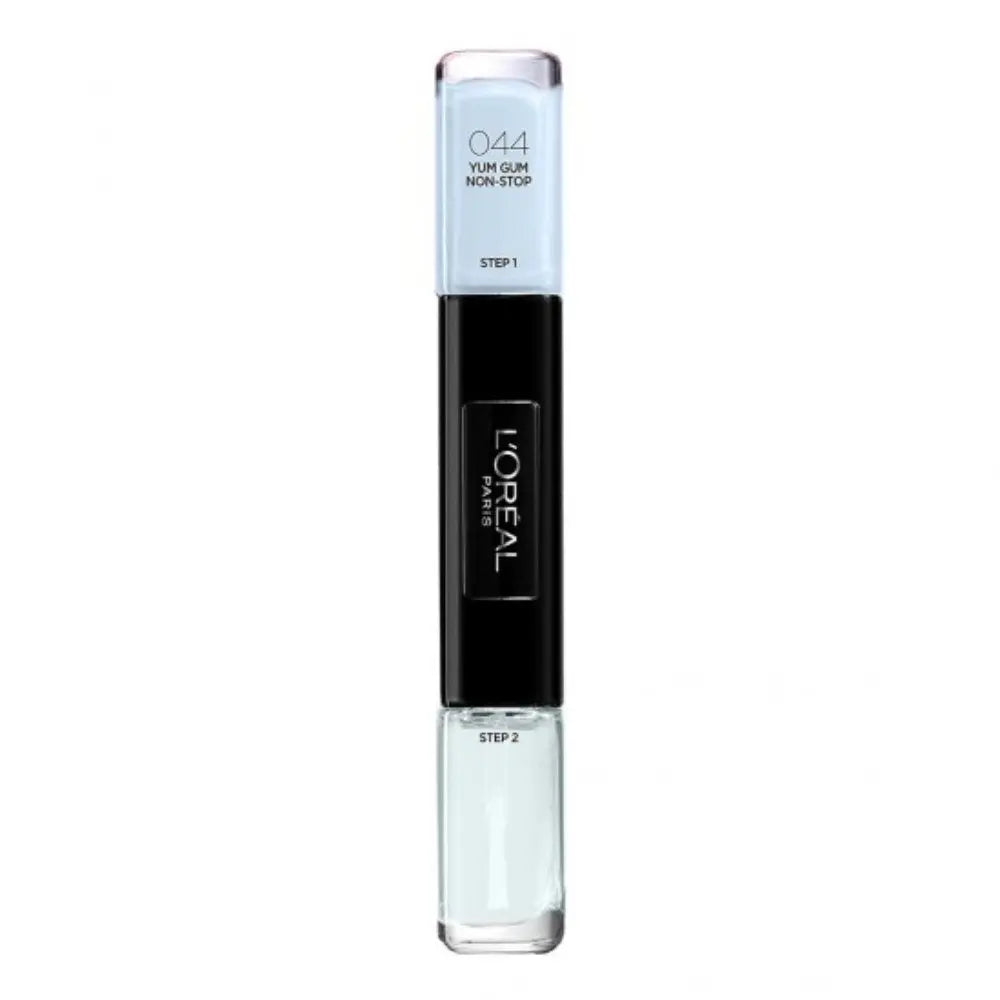 L'Oreal Paris Infallible oja 2 in 1 44 Yum Gum Non-Stop, 2 x 5 ml L'Oreal Paris