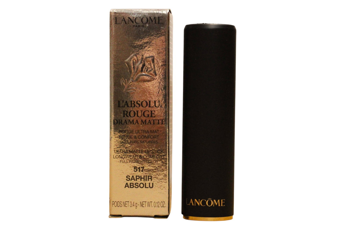 Lancome L'Absolu Rouge ruj mat 517 Saphir Absolu, 3.4 g