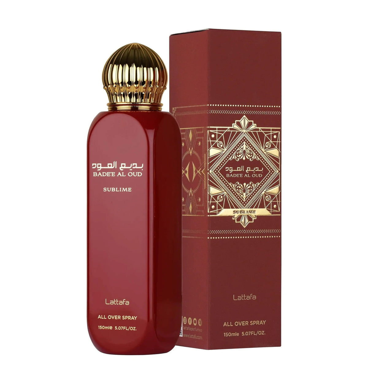 Lattafa Bade'e Al Oud Sublime spray de corp, 150 ml