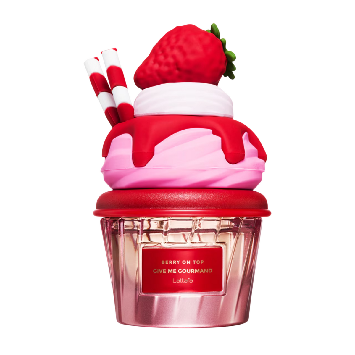 Lattafa Give Me Gourmand Berry On Top apa de parfum, 75 ml