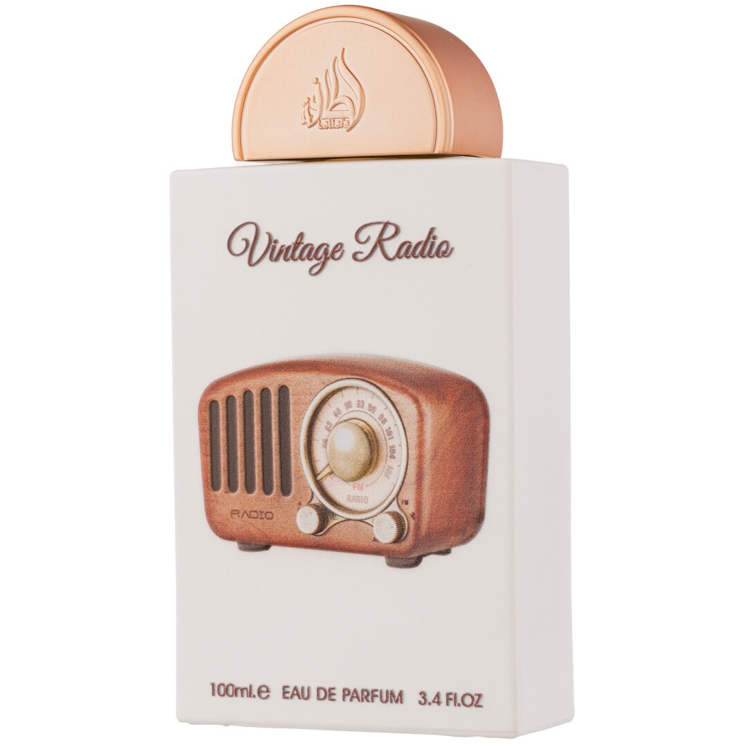 Lattafa Vintage Radio apa de parfum unisex, 100 ml