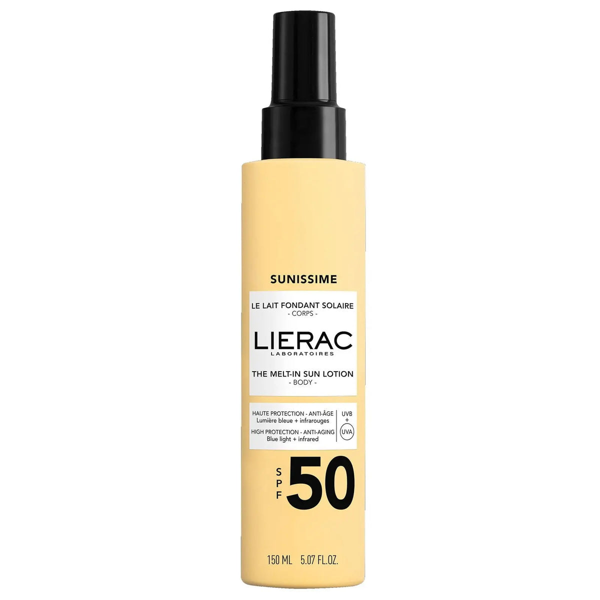 Lierac Sunissime The Melt-In Sun Protectie solara anti-imbatranire SPF 50, 150 ml Lierac