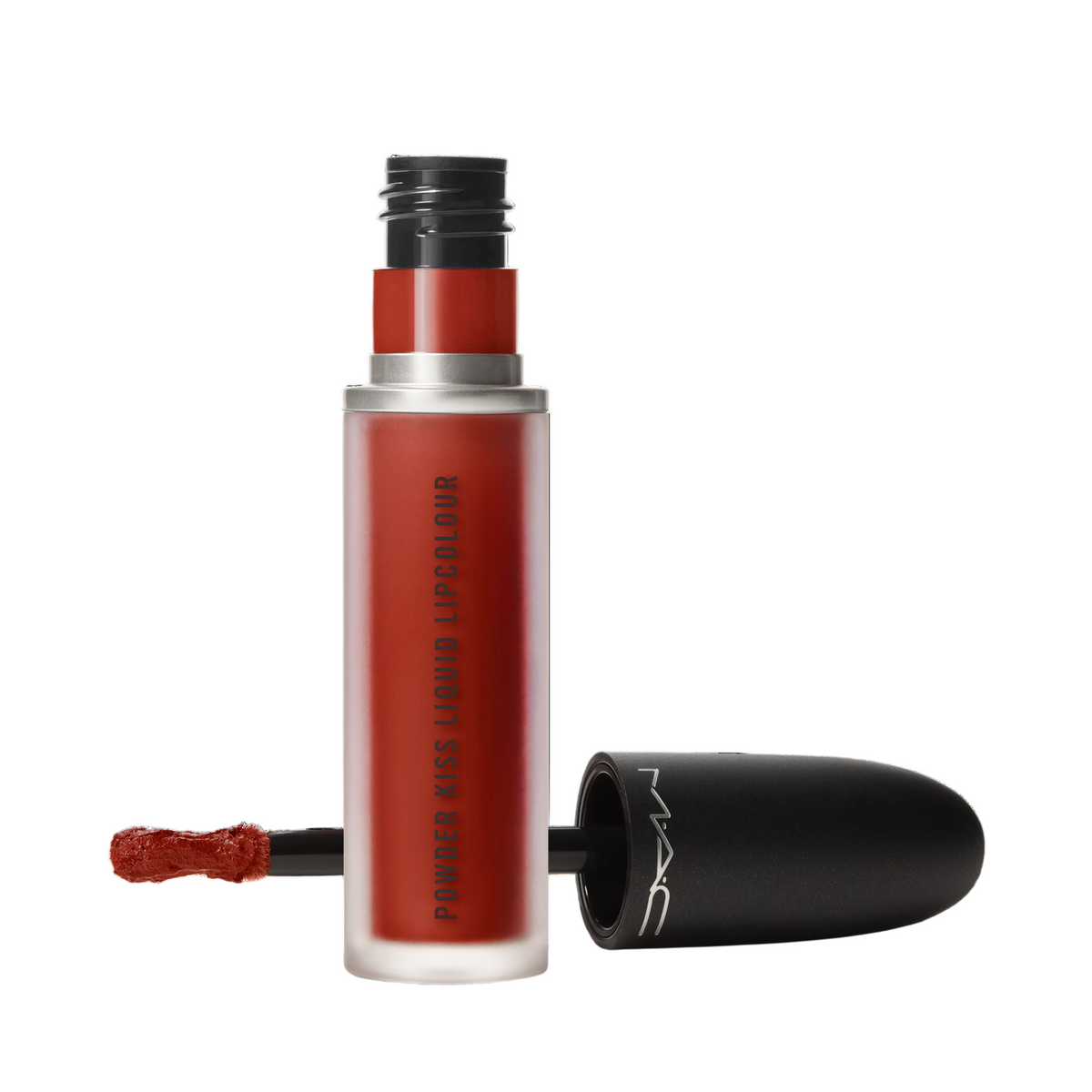 MAC Powder Kiss Liquid Lipcolour ruj lichid mat Devoted To Chili, 5 ml