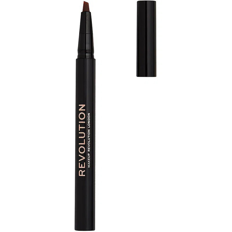 Makeup Revolution Bushy Brow creion de sprancene Dark Brown, 0.5 ml