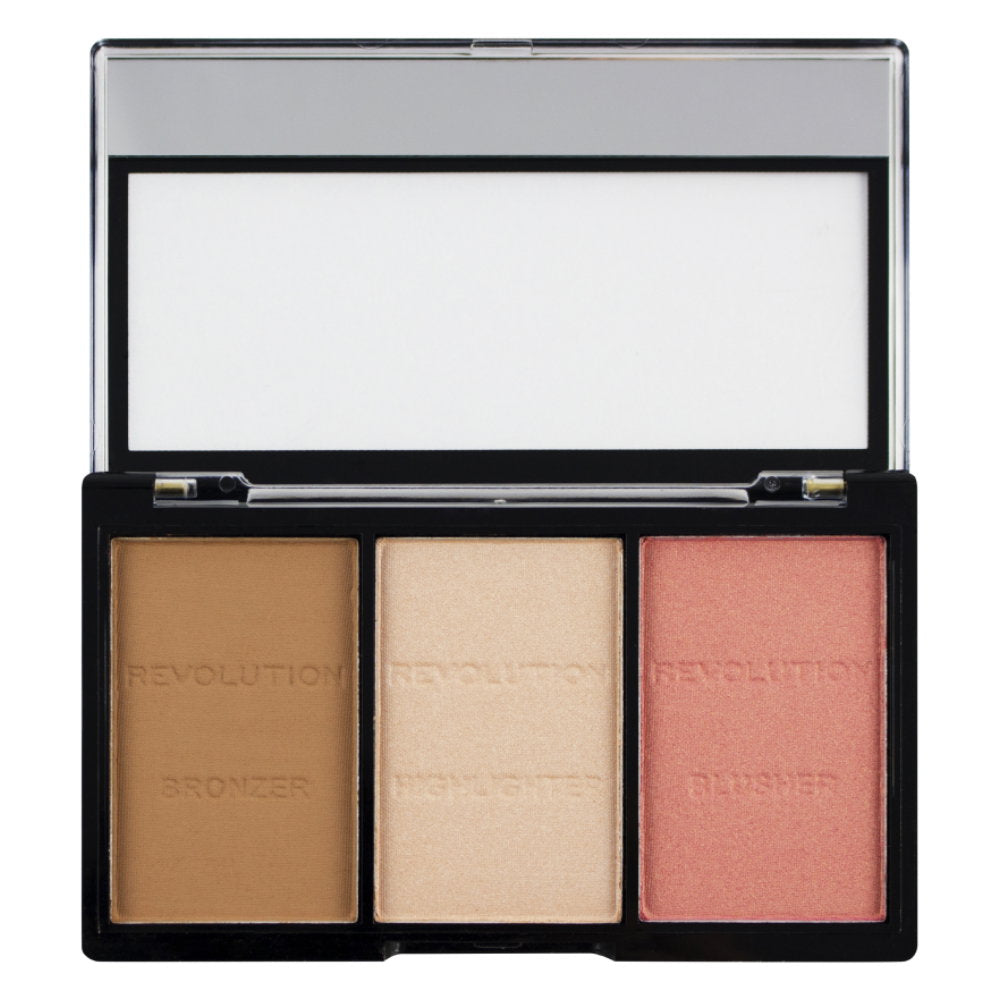 Makeup Revolution Ultra Sculpt & Contour paleta C01 Ultra Fair, 11 g