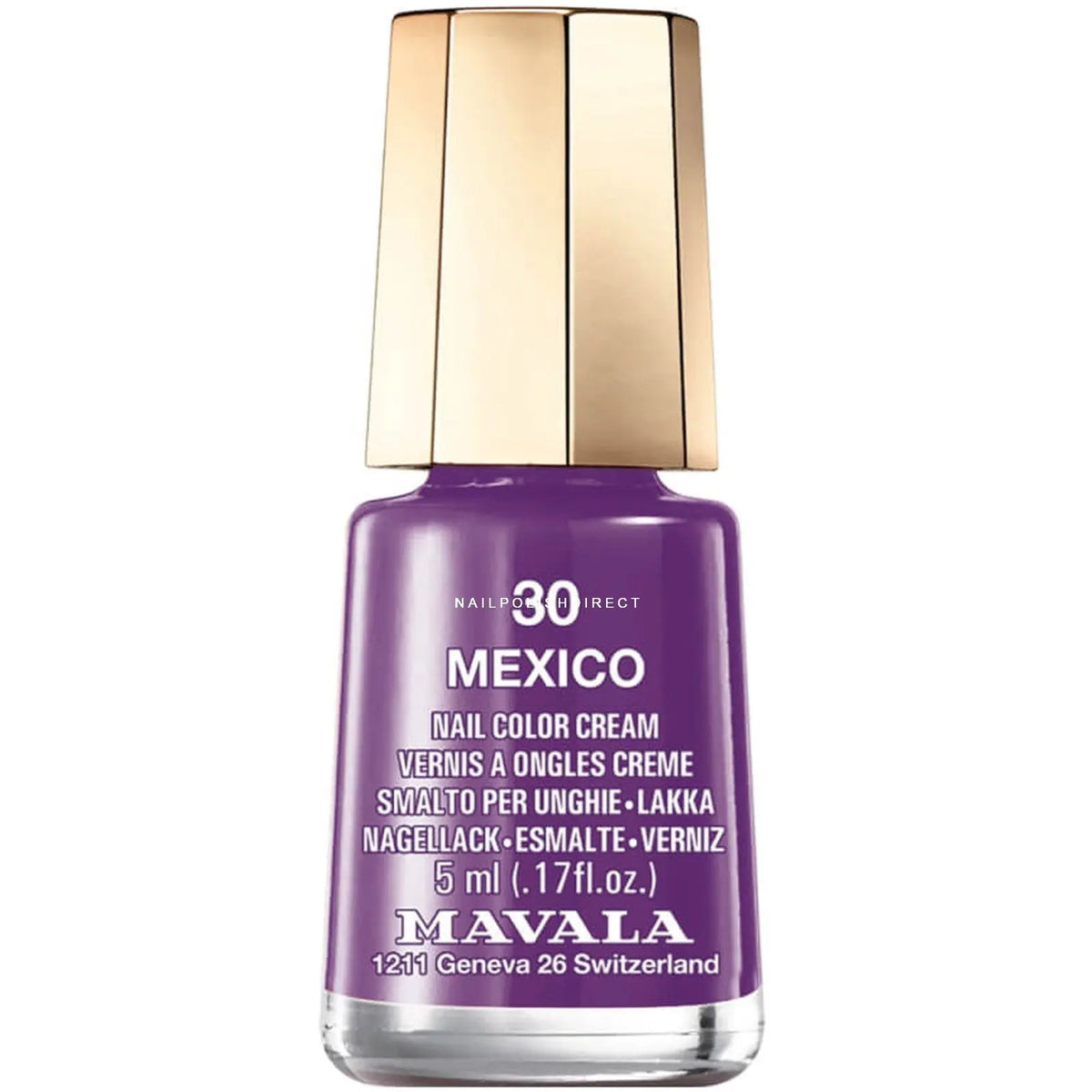 Mavala Glossy & Pearly oja 30 Mexico, miniatura 5 ml Mavala