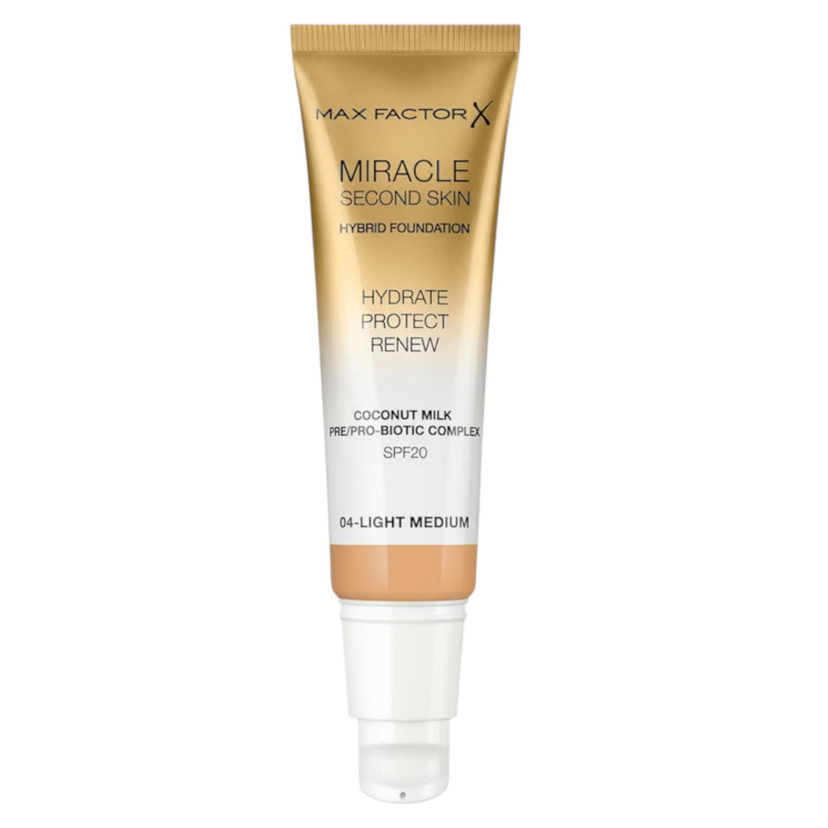 Max Factor Miracle Touch fond de ten compact radiant 04 Light Medium SPF 20, 30 ml