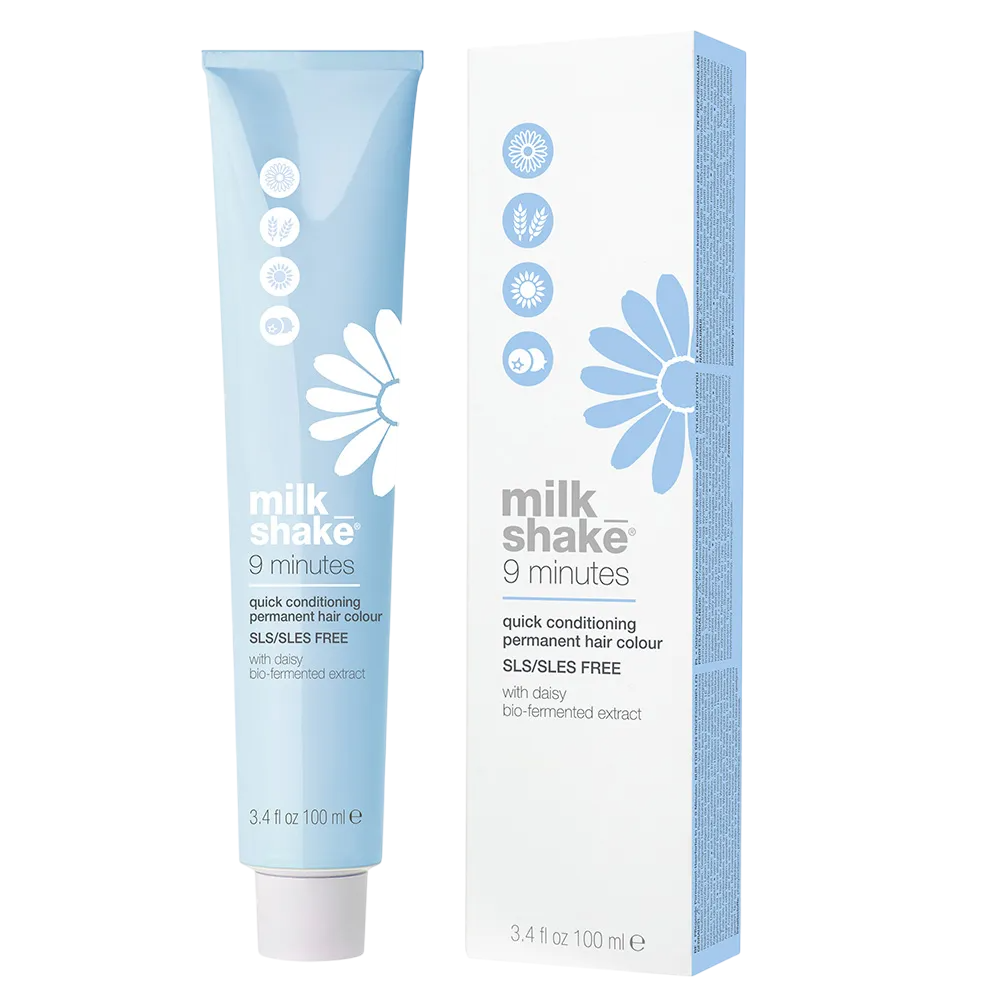 Milk Shake, 9 Minutes, Vopsea permanentă de păr, 5.65R , 100 ml