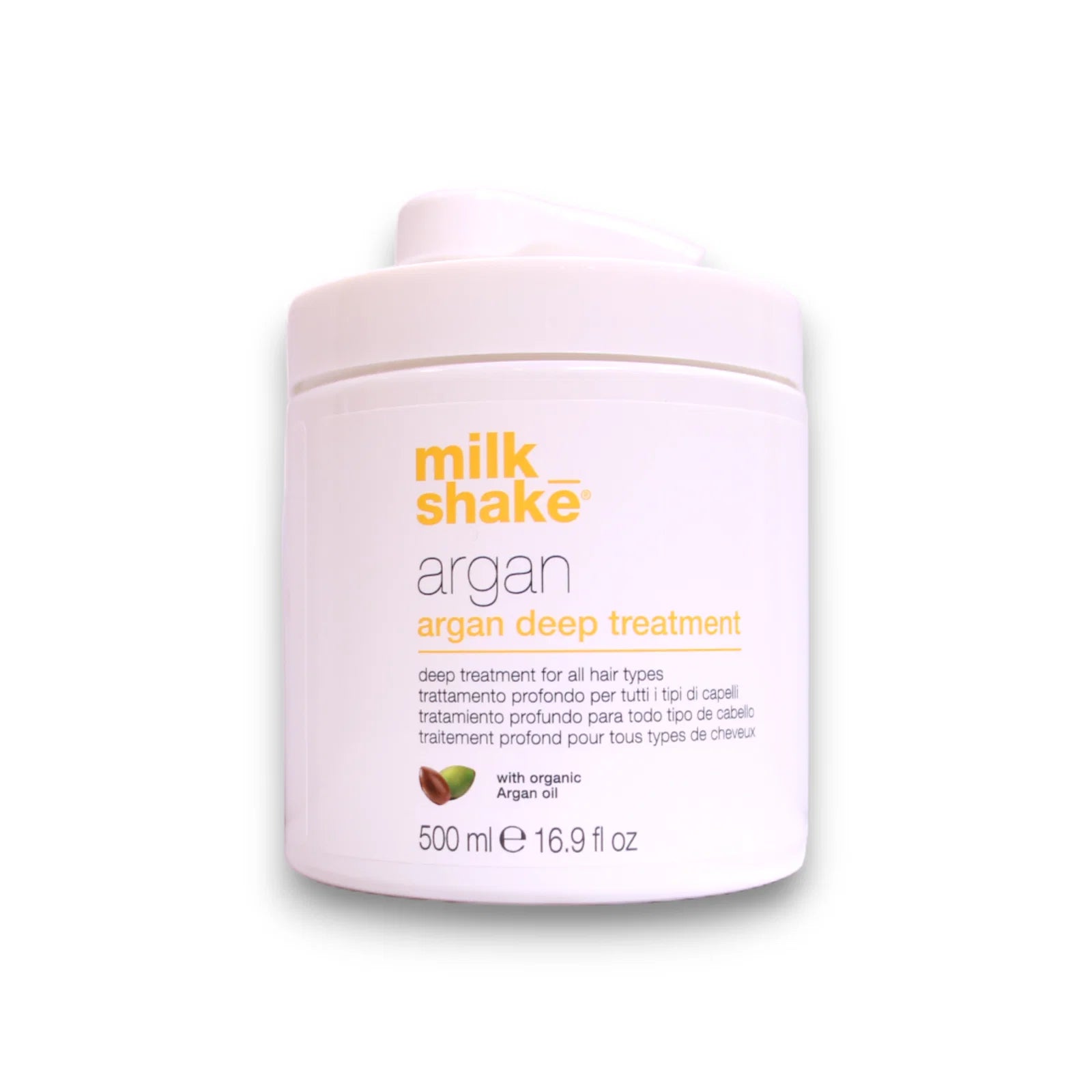 Milk Shake, Argan, Ulei de argan organic, Tratament cu cremă pentru păr, Pentru hrănire, 500 ml
