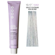 Milk Shake, Creative, Fără SLS/SLES, Vopsea permanentă de păr, 10.1710AV Violet Platinum Ash Blond, 100 ml